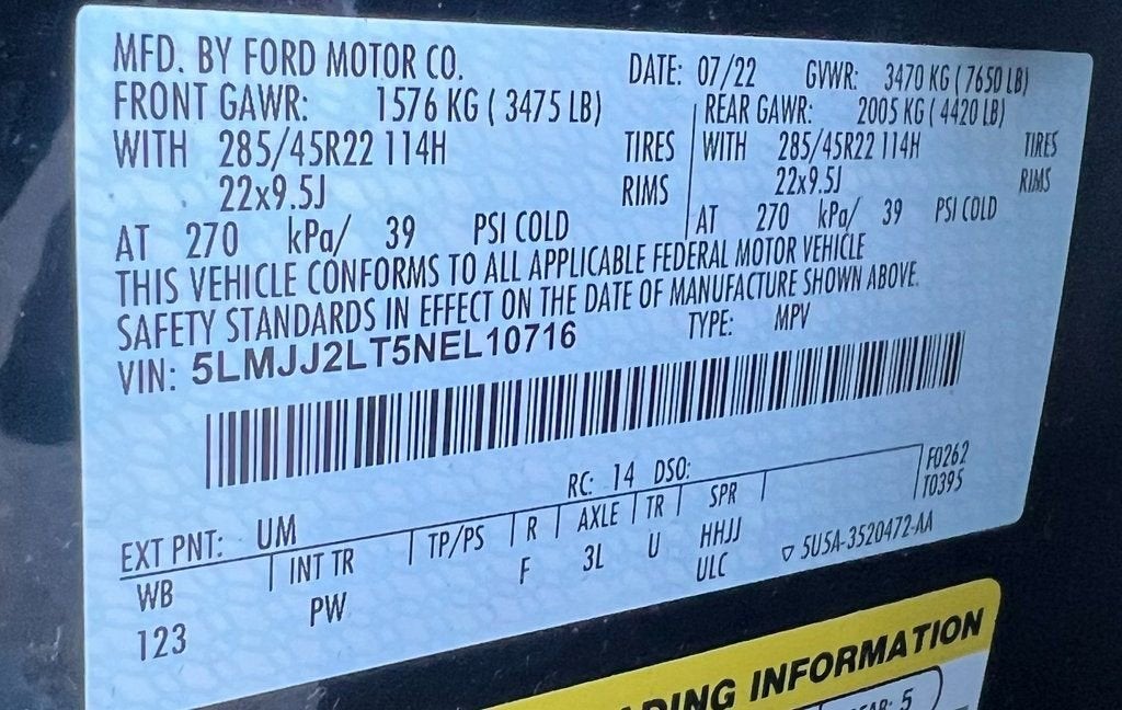 2022 Lincoln Navigator Reserve