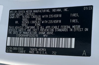 2023 Toyota Highlander L