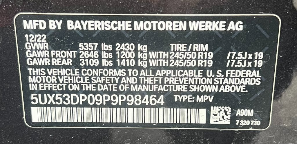 2023 BMW X3 xDrive30i