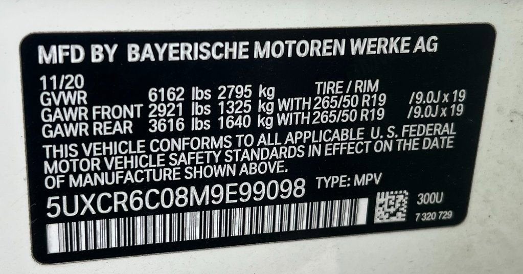 2021 BMW X5 xDrive40i