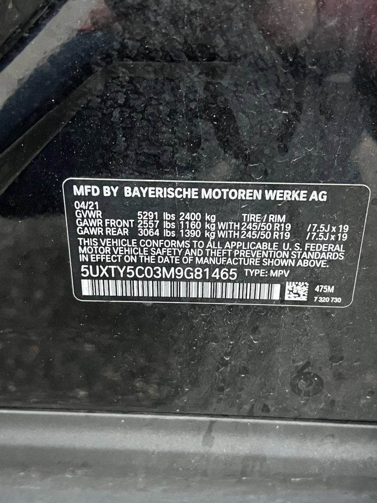 2021 BMW X3 xDrive30i