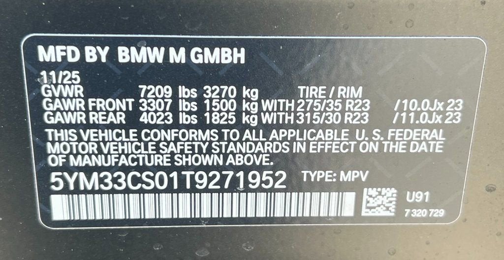 2026 BMW XM Label