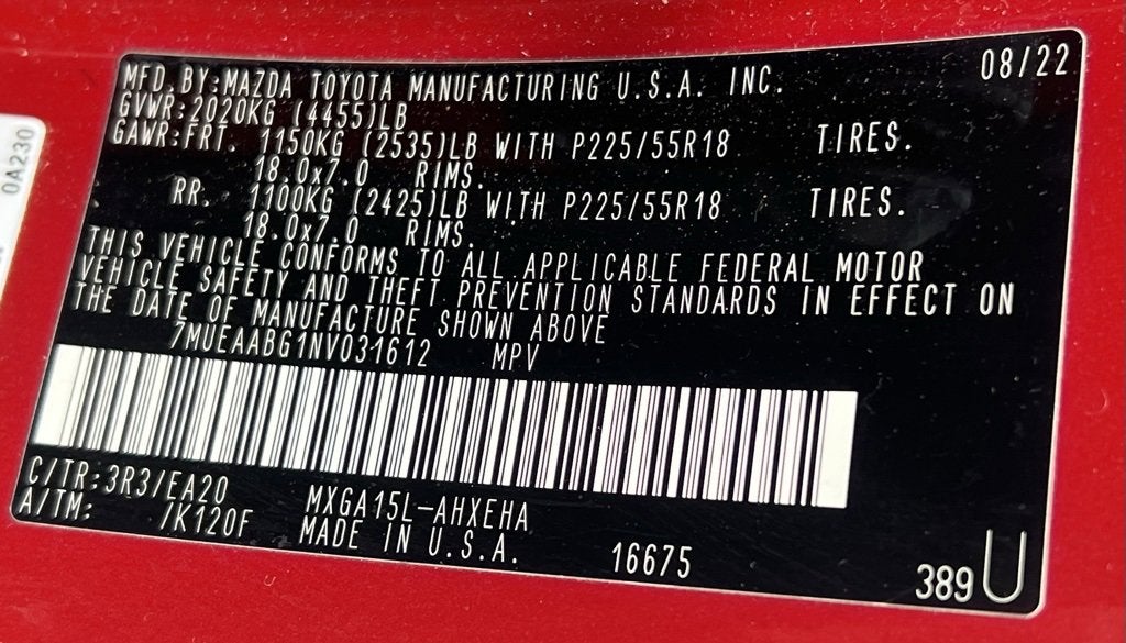 2022 Toyota Corolla Cross XLE