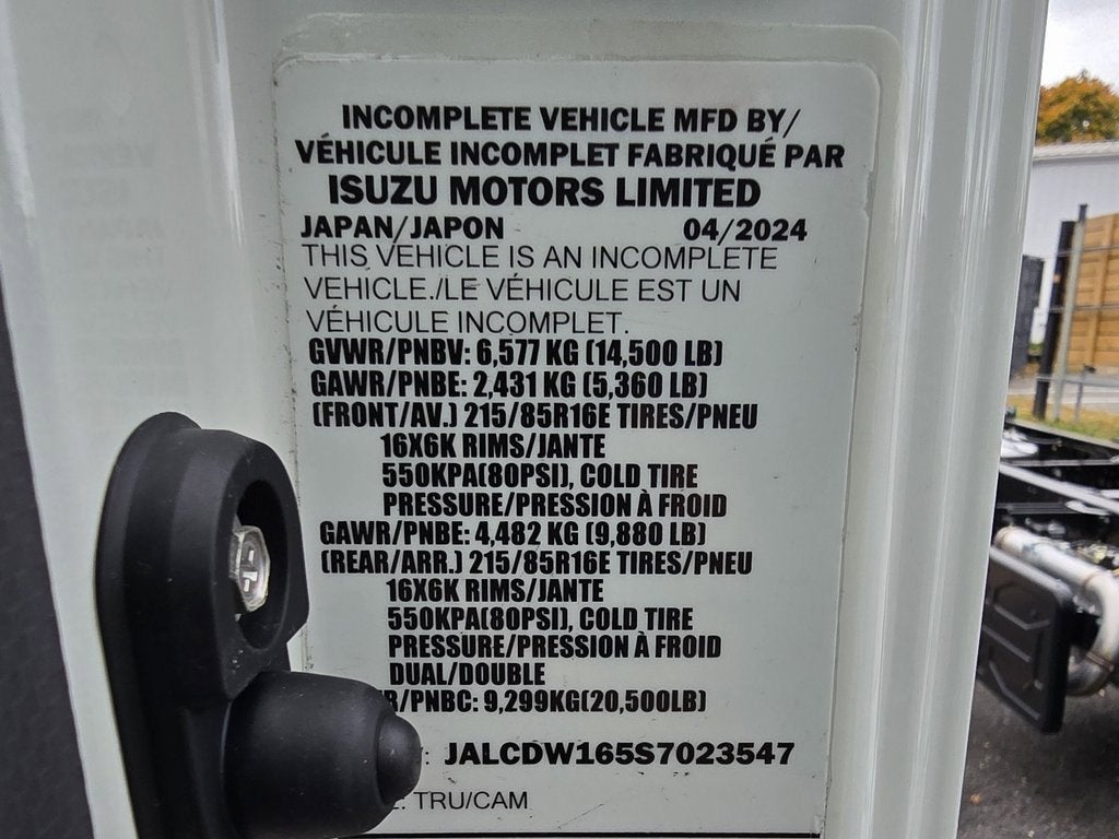 2025 Chevrolet Low Cab Forward 4500 HD Base