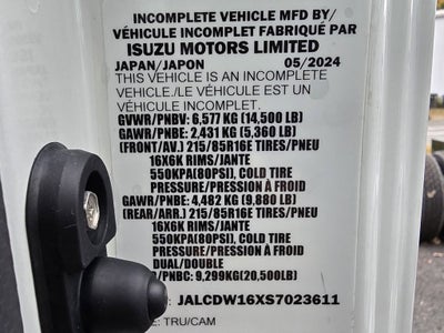 2025 Chevrolet Low Cab Forward 4500 HD Base