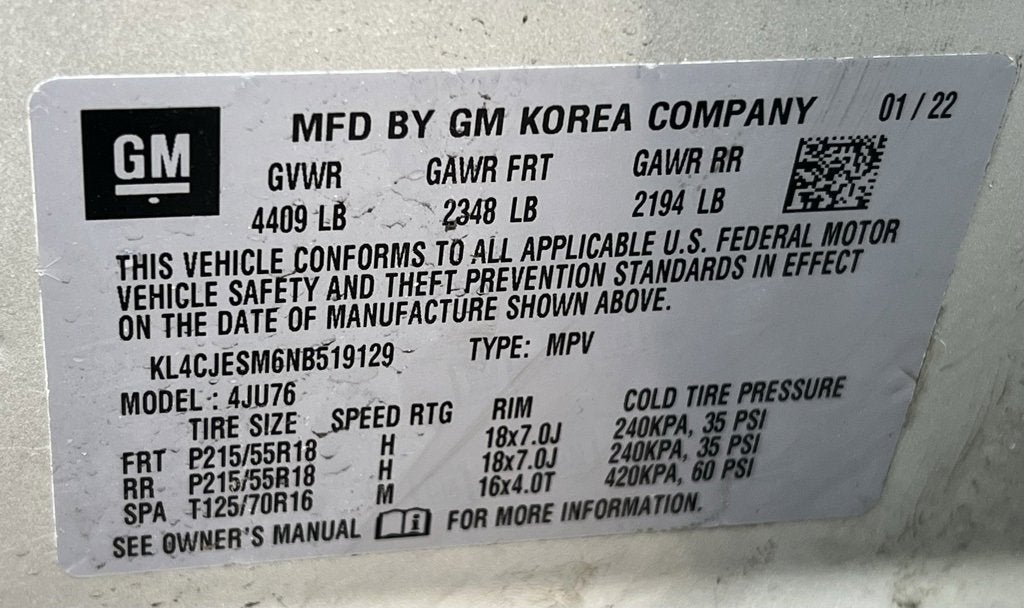 2022 Buick Encore Preferred