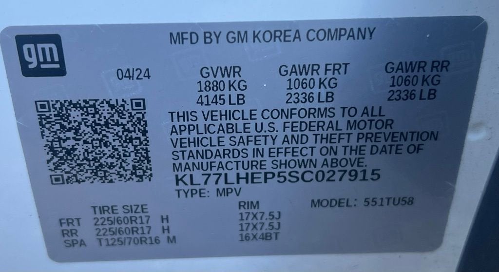 2025 Chevrolet Trax LT