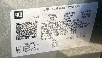 2026 Chevrolet Trax 2RS