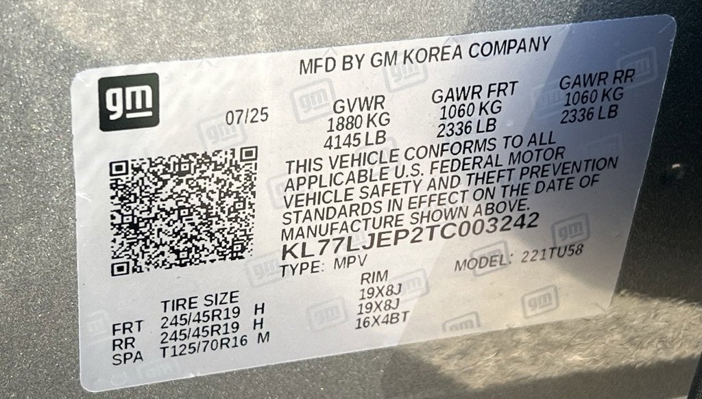 2026 Chevrolet Trax 2RS