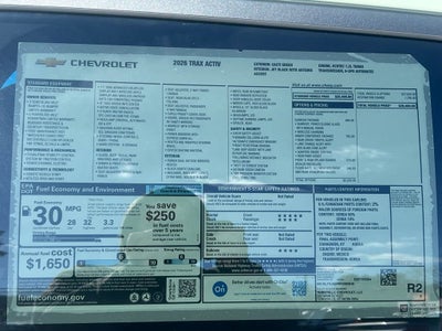 2026 Chevrolet Trax ACTIV