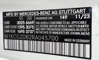 2024 Mercedes-Benz EQS EQS 450+