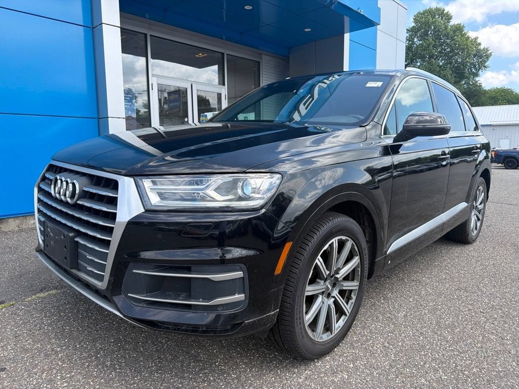 Used 2019 Audi Q7 Premium with VIN WA1AHAF74KD017185 for sale in Plymouth, CT