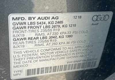 2019 Audi Q5 Premium Plus