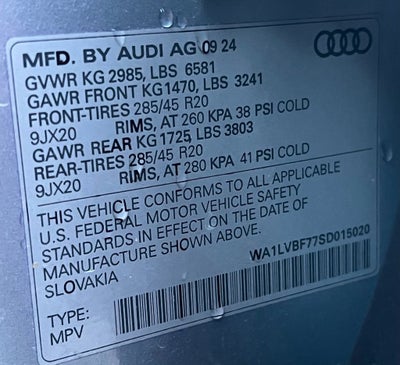 2025 Audi Q7 Premium Plus