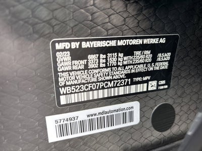 2023 BMW iX xDrive50