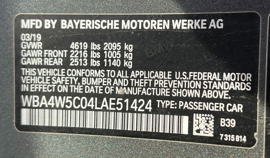 2020 BMW 4 Series 430i xDrive