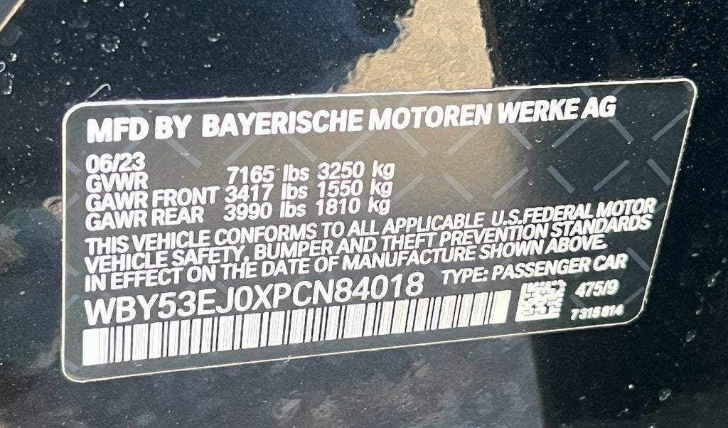 2023 BMW i7 xDrive60