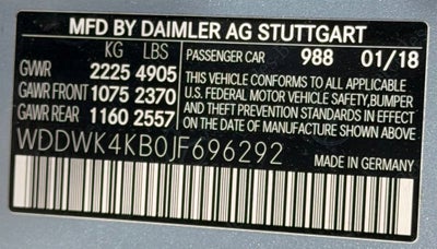 2018 Mercedes-Benz C-Class C 300