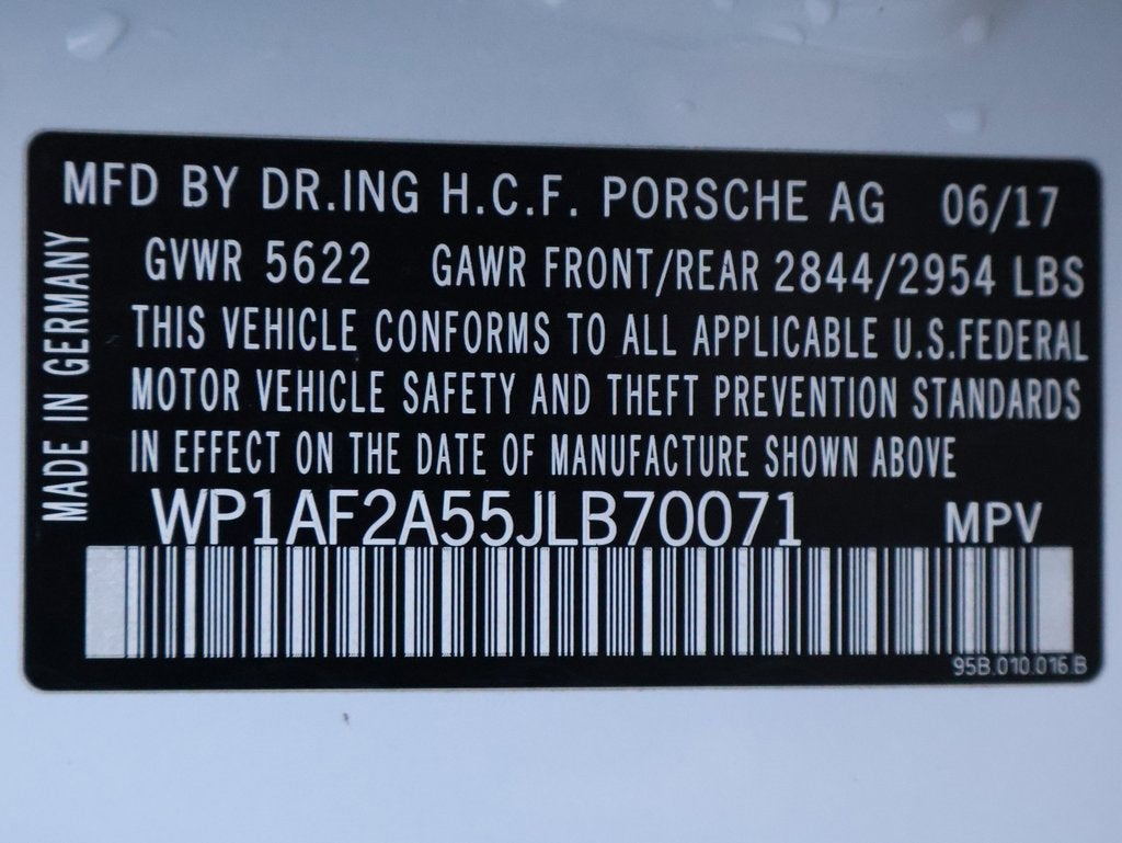 2018 Porsche Macan Turbo