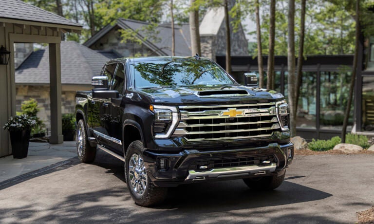 2024 Chevy Silverado 2500 HD Exterior Parked Outside A House