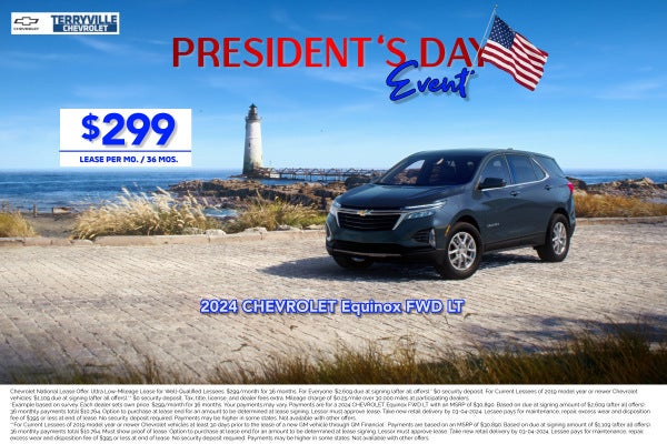2024 Chevrolet Equinox Lease $299 36 months